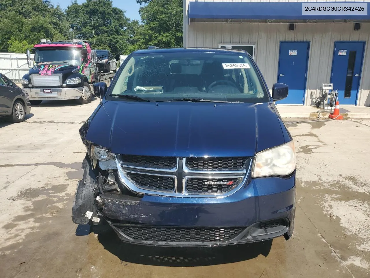 2012 Dodge Grand Caravan Sxt VIN: 2C4RDGCG0CR342426 Lot: 66846514