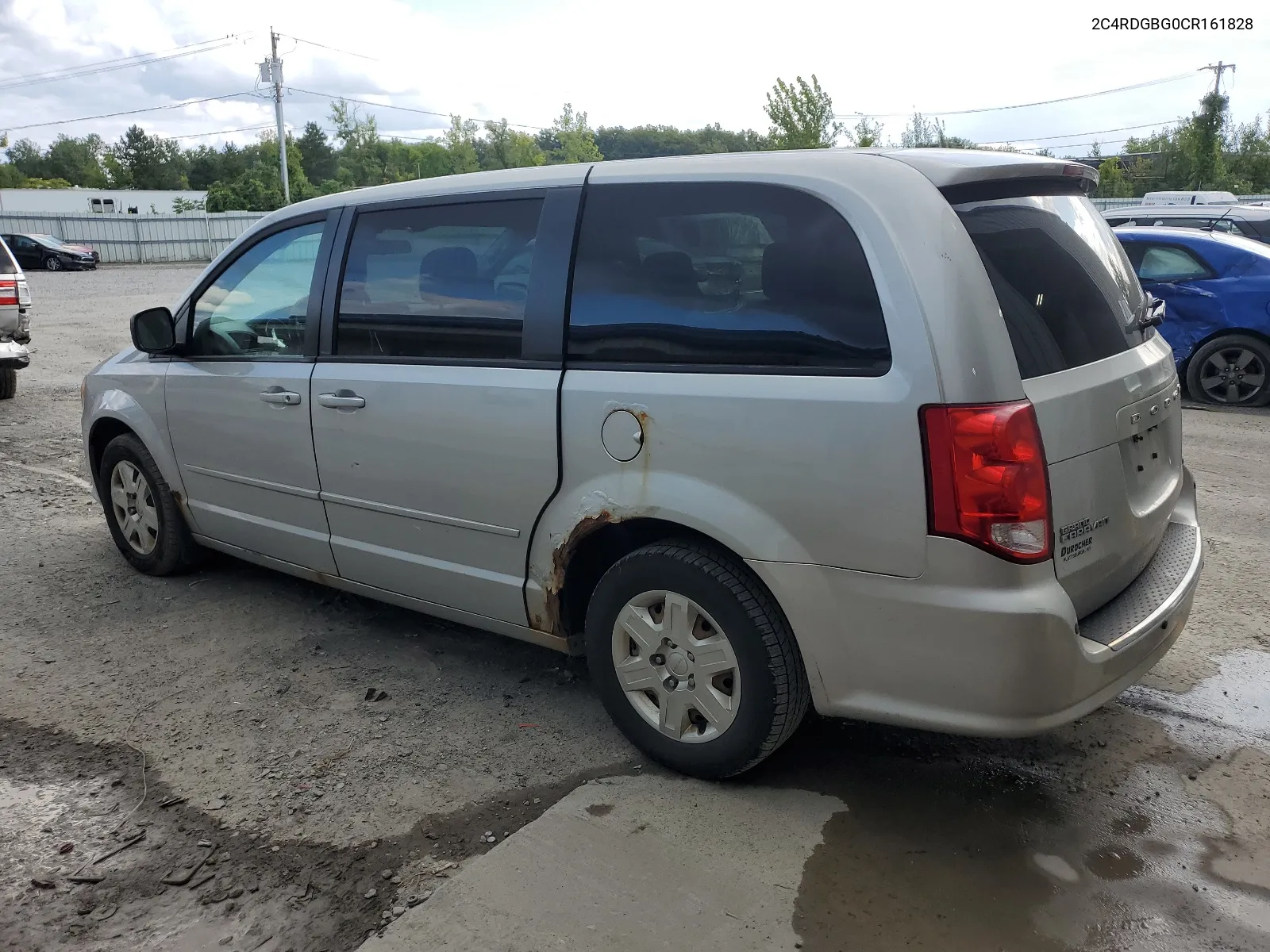 2012 Dodge Grand Caravan Se VIN: 2C4RDGBG0CR161828 Lot: 67038174