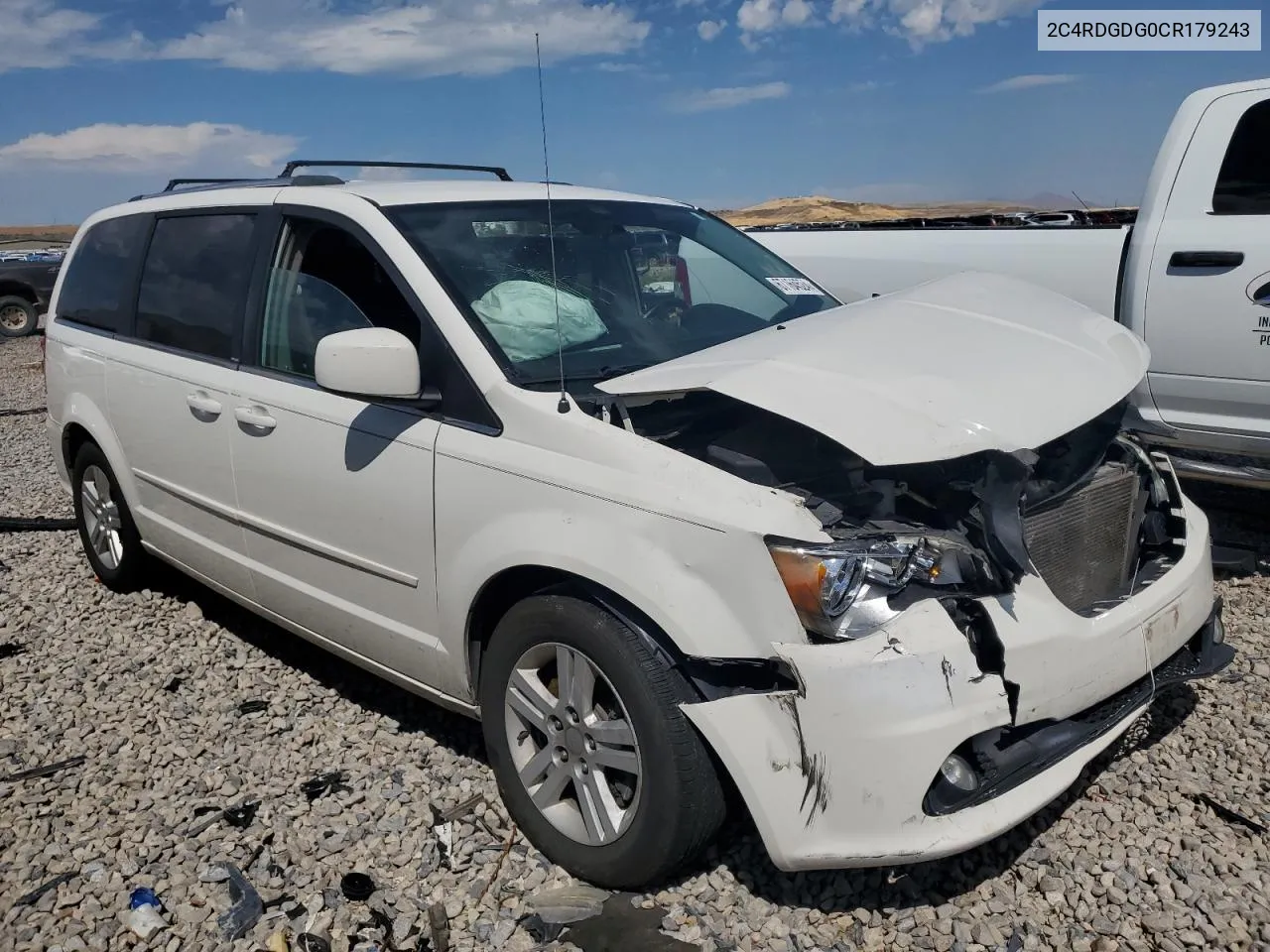 2012 Dodge Grand Caravan Crew VIN: 2C4RDGDG0CR179243 Lot: 67164524