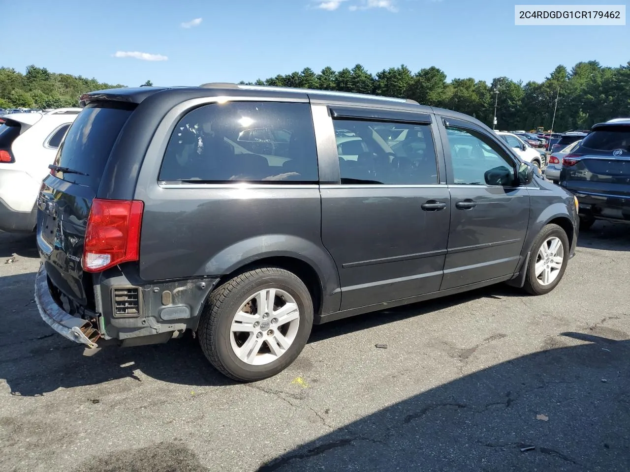 2012 Dodge Grand Caravan Crew VIN: 2C4RDGDG1CR179462 Lot: 67943634