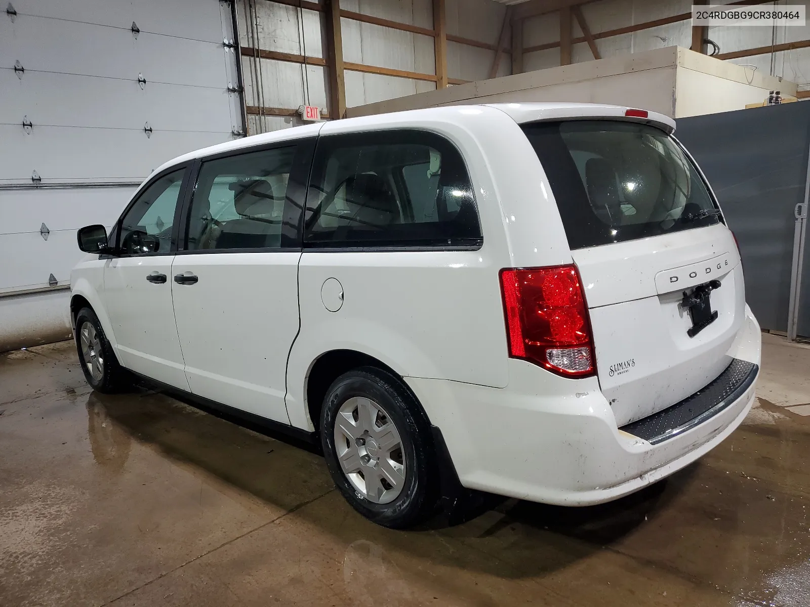 2012 Dodge Grand Caravan Se VIN: 2C4RDGBG9CR380464 Lot: 68251114