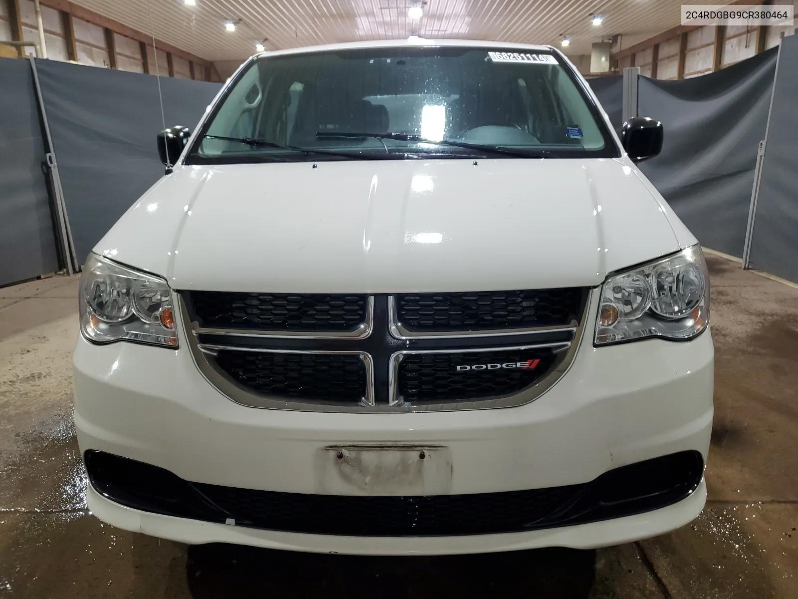 2012 Dodge Grand Caravan Se VIN: 2C4RDGBG9CR380464 Lot: 68251114