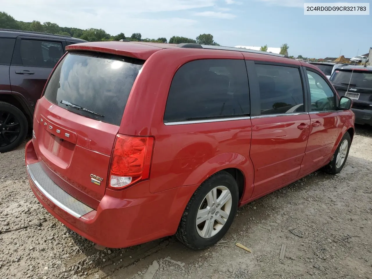 2C4RDGDG9CR321783 2012 Dodge Grand Caravan Crew