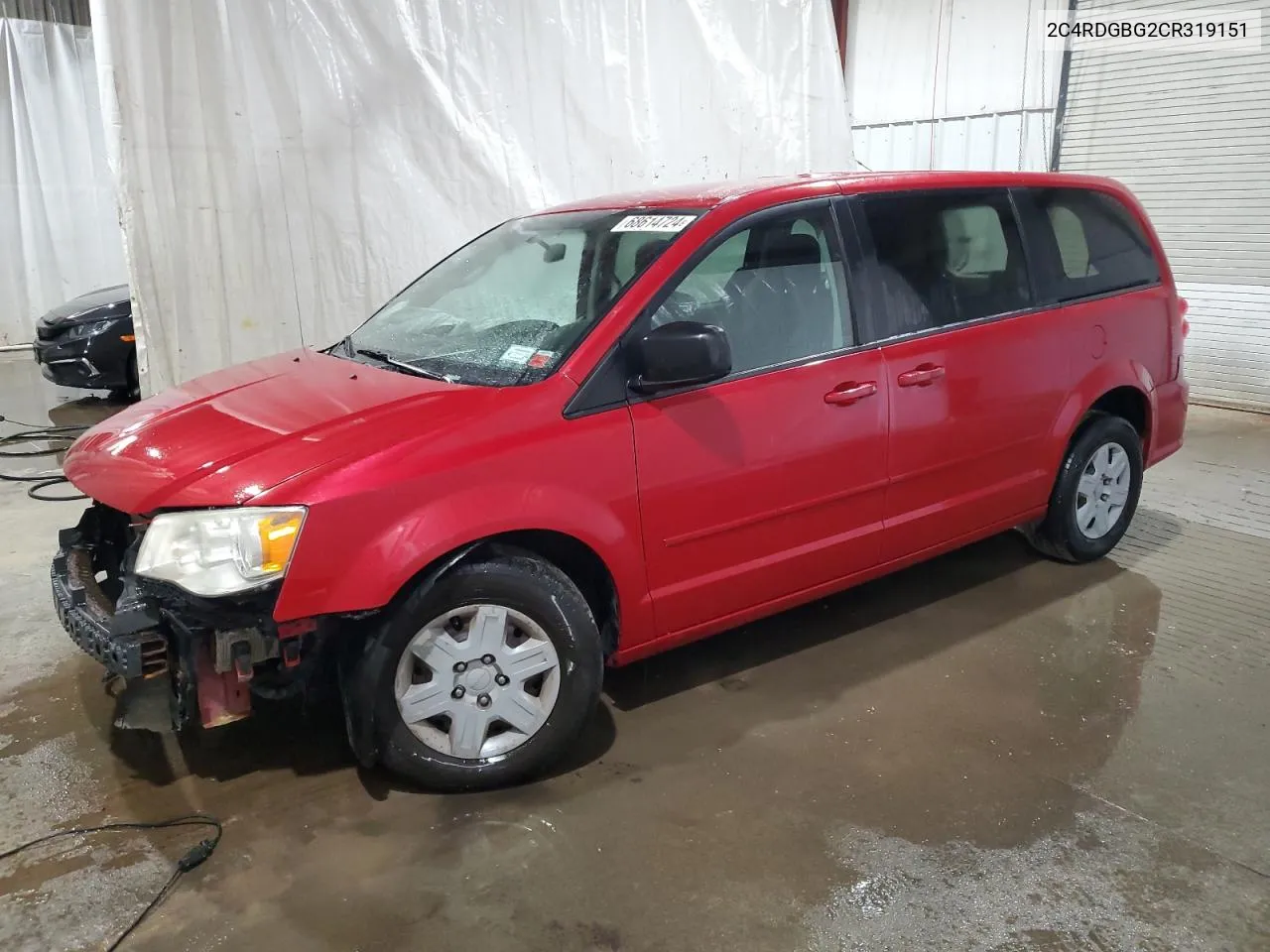 2C4RDGBG2CR319151 2012 Dodge Grand Caravan Se