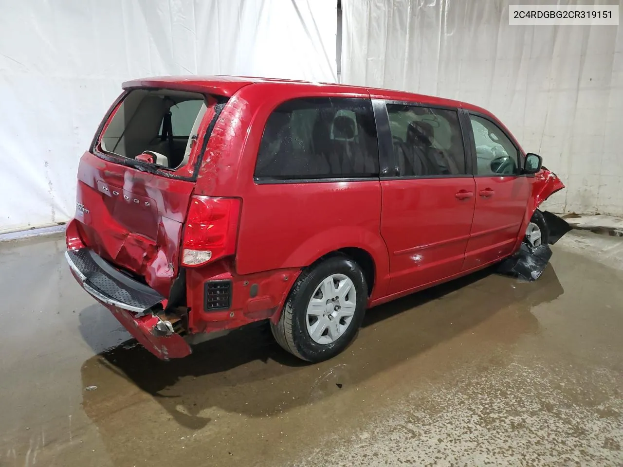 2C4RDGBG2CR319151 2012 Dodge Grand Caravan Se