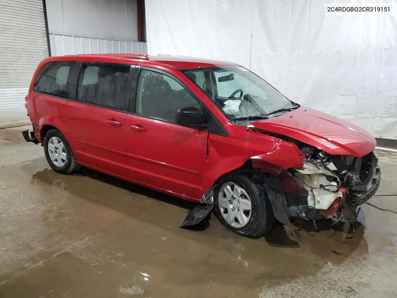 2012 Dodge Grand Caravan Se VIN: 2C4RDGBG2CR319151 Lot: 68614724