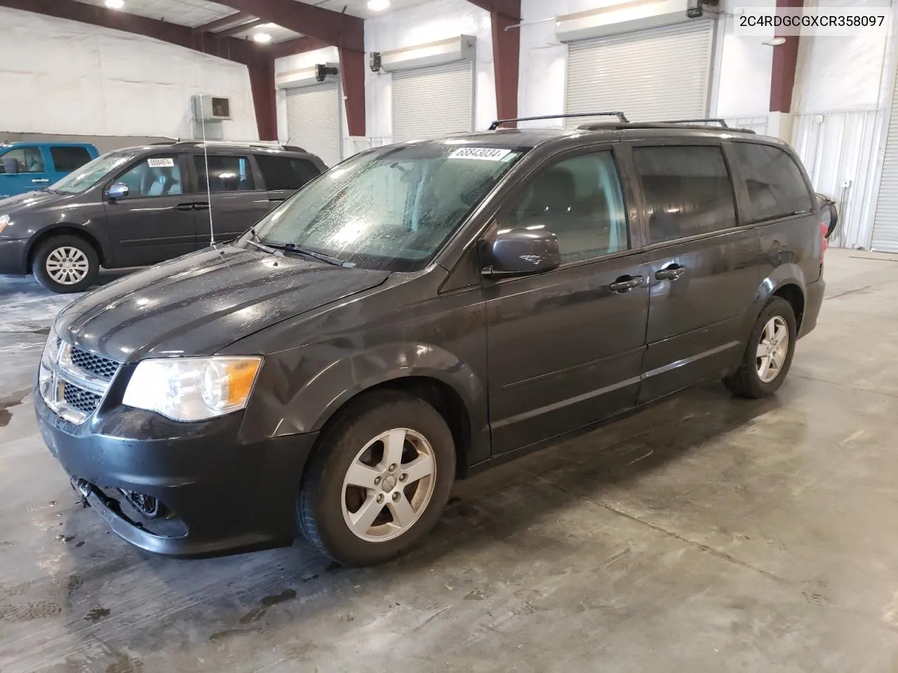 2012 Dodge Grand Caravan Sxt VIN: 2C4RDGCGXCR358097 Lot: 68843034