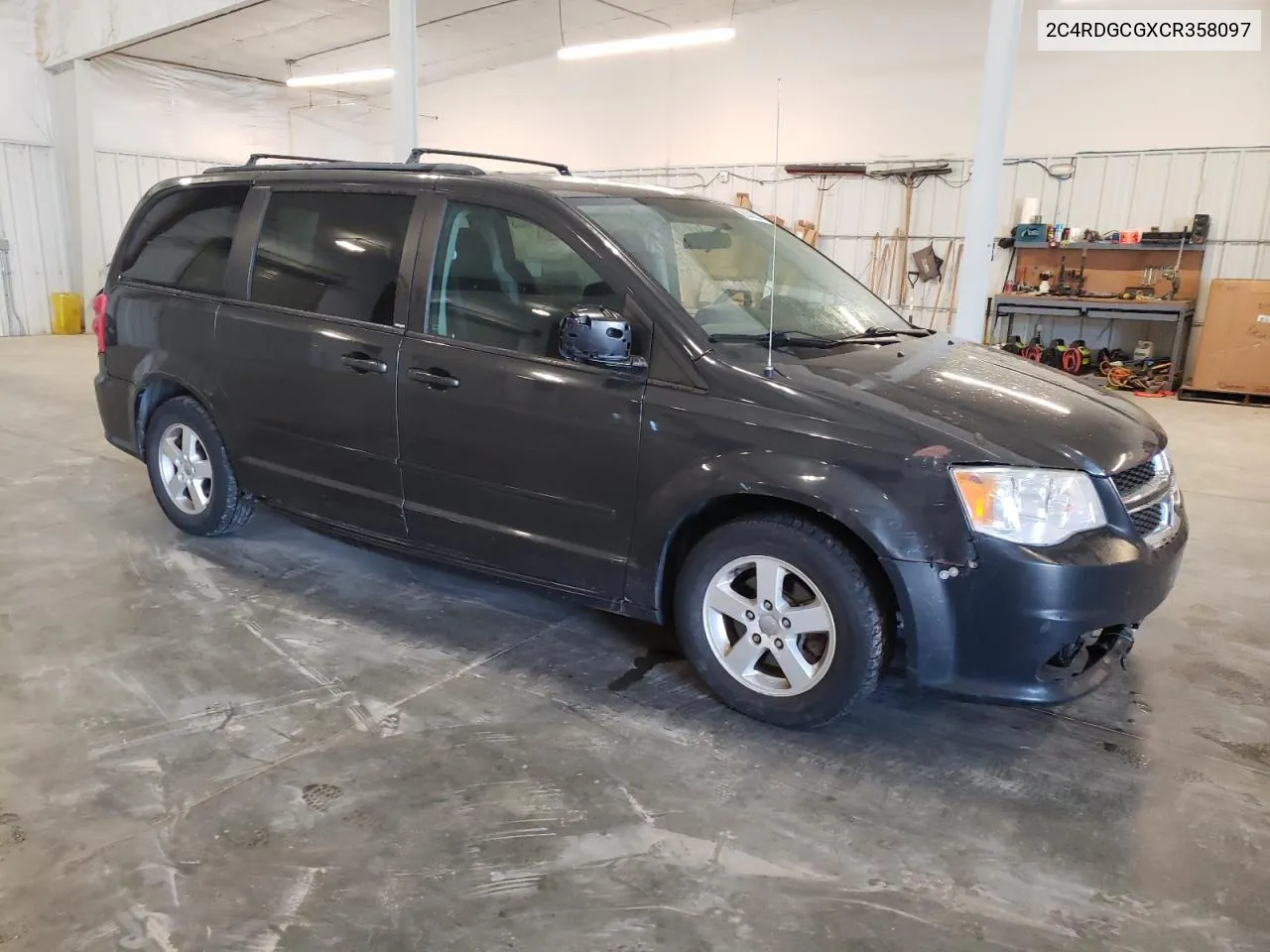 2C4RDGCGXCR358097 2012 Dodge Grand Caravan Sxt