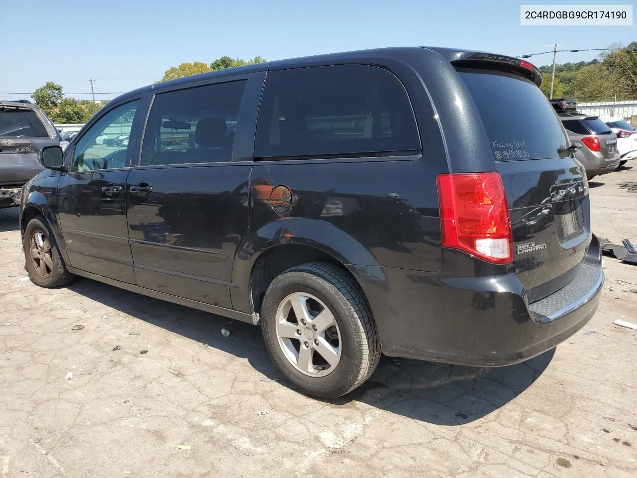 2C4RDGBG9CR174190 2012 Dodge Grand Caravan Se