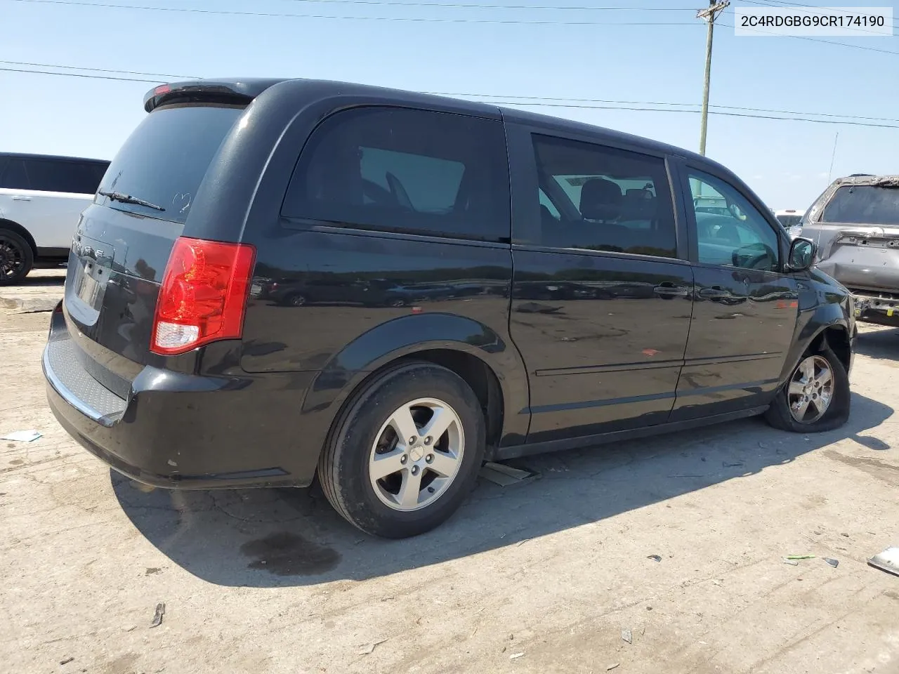 2C4RDGBG9CR174190 2012 Dodge Grand Caravan Se