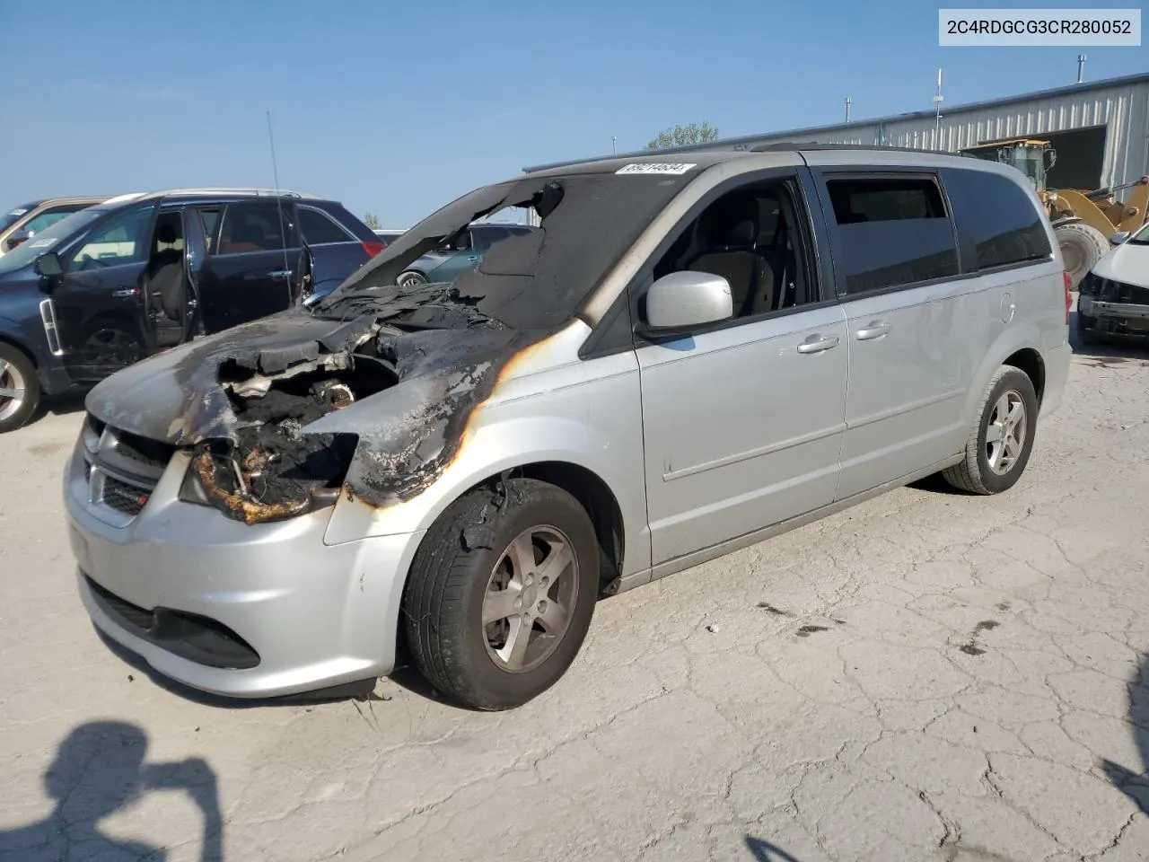 2012 Dodge Grand Caravan Sxt VIN: 2C4RDGCG3CR280052 Lot: 69214634