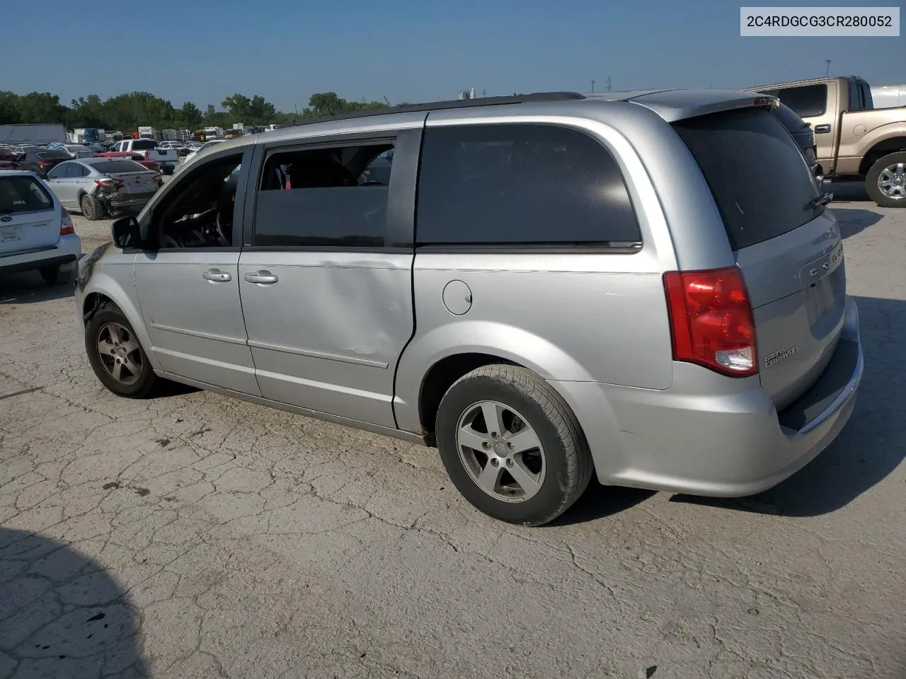 2012 Dodge Grand Caravan Sxt VIN: 2C4RDGCG3CR280052 Lot: 69214634