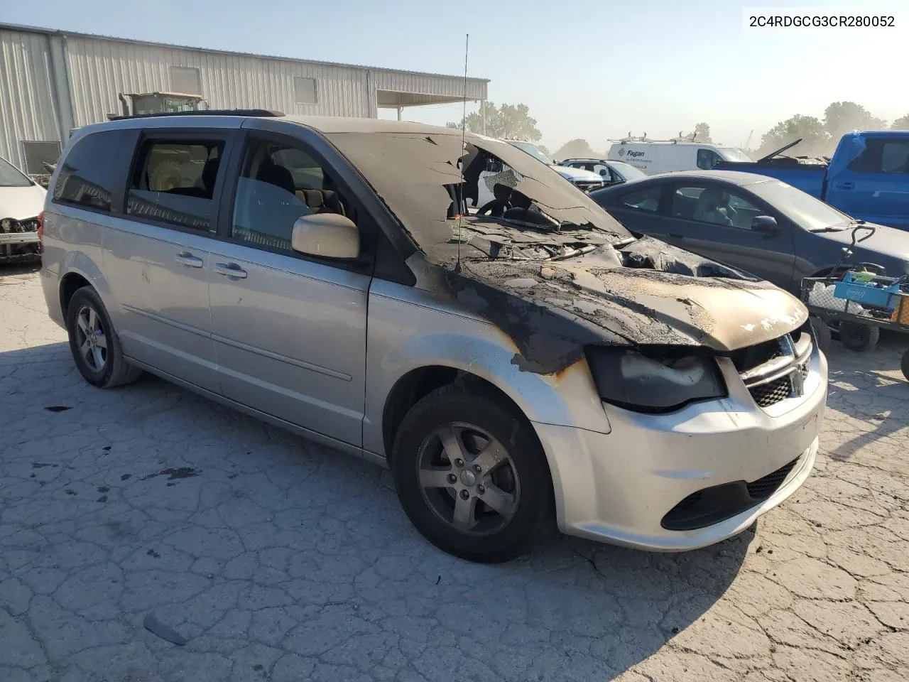 2C4RDGCG3CR280052 2012 Dodge Grand Caravan Sxt