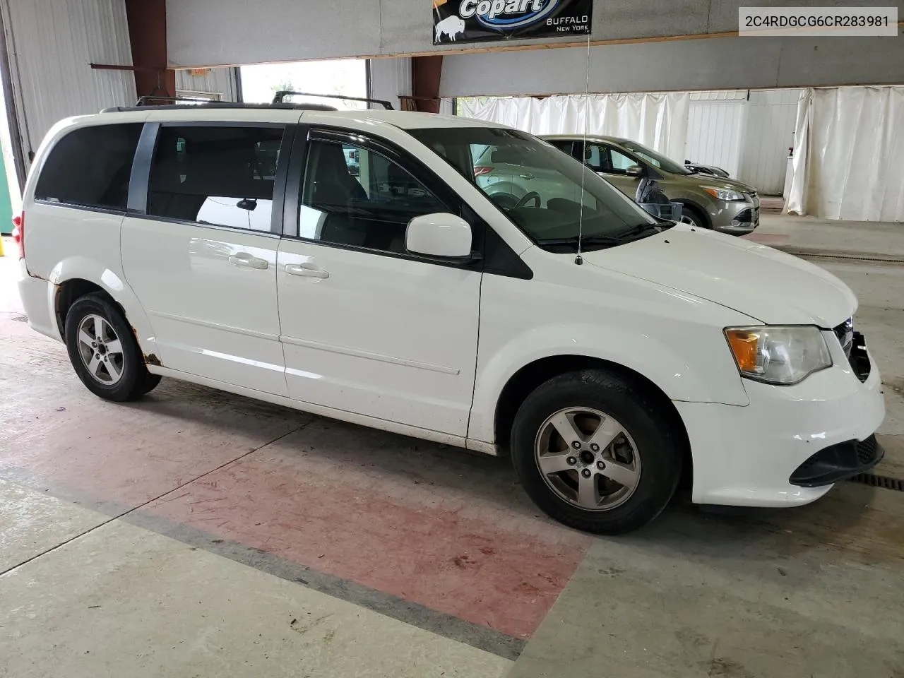 2012 Dodge Grand Caravan Sxt VIN: 2C4RDGCG6CR283981 Lot: 69268344