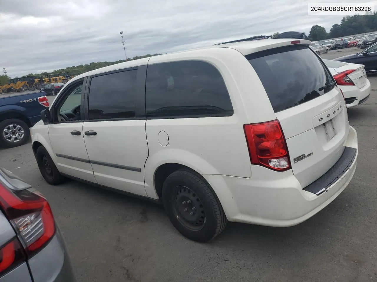 2012 Dodge Grand Caravan Se VIN: 2C4RDGBG8CR183298 Lot: 69389654