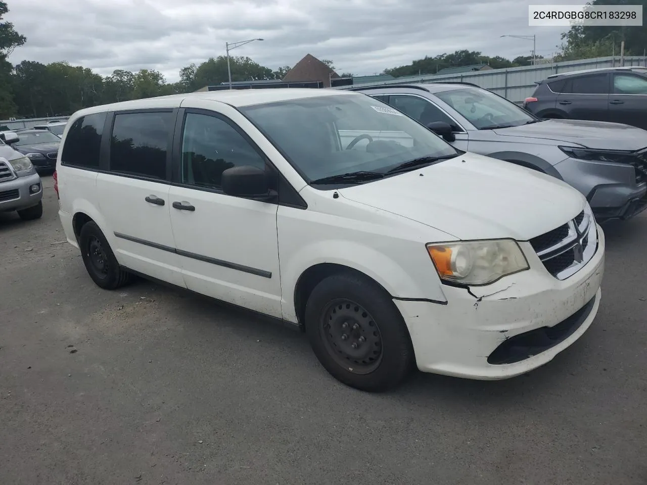 2012 Dodge Grand Caravan Se VIN: 2C4RDGBG8CR183298 Lot: 69389654