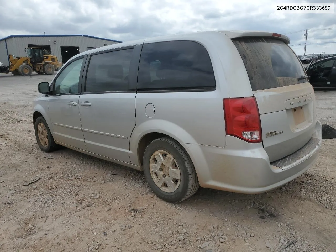 2C4RDGBG7CR333689 2012 Dodge Grand Caravan Se