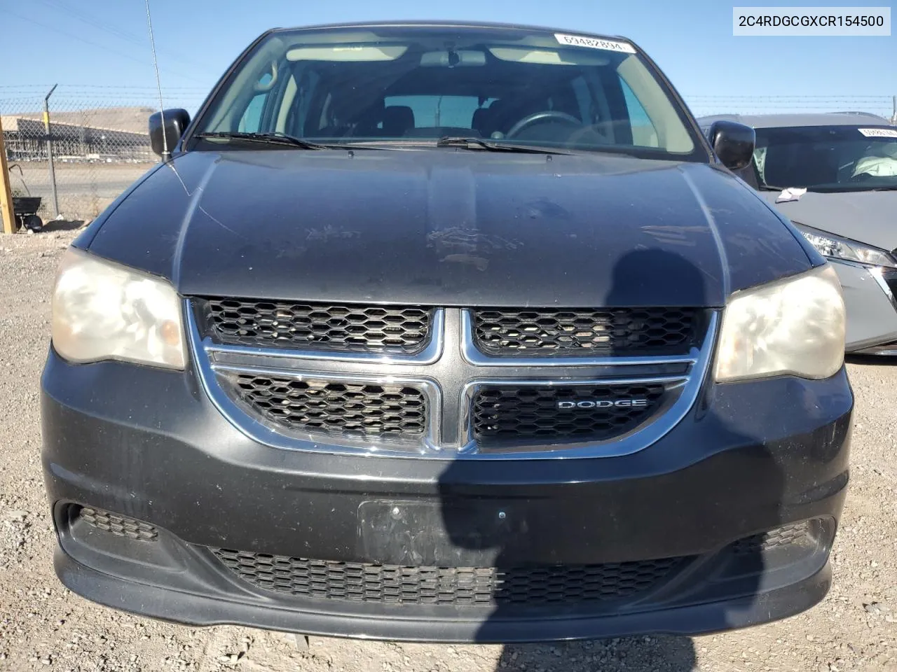 2012 Dodge Grand Caravan Sxt VIN: 2C4RDGCGXCR154500 Lot: 69482894