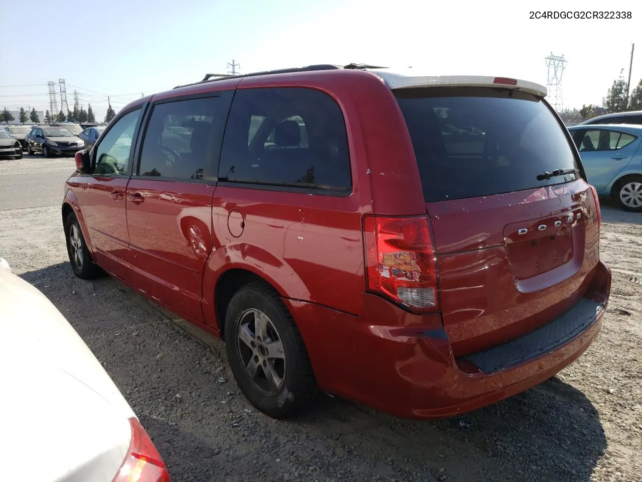 2C4RDGCG2CR322338 2012 Dodge Grand Caravan Sxt