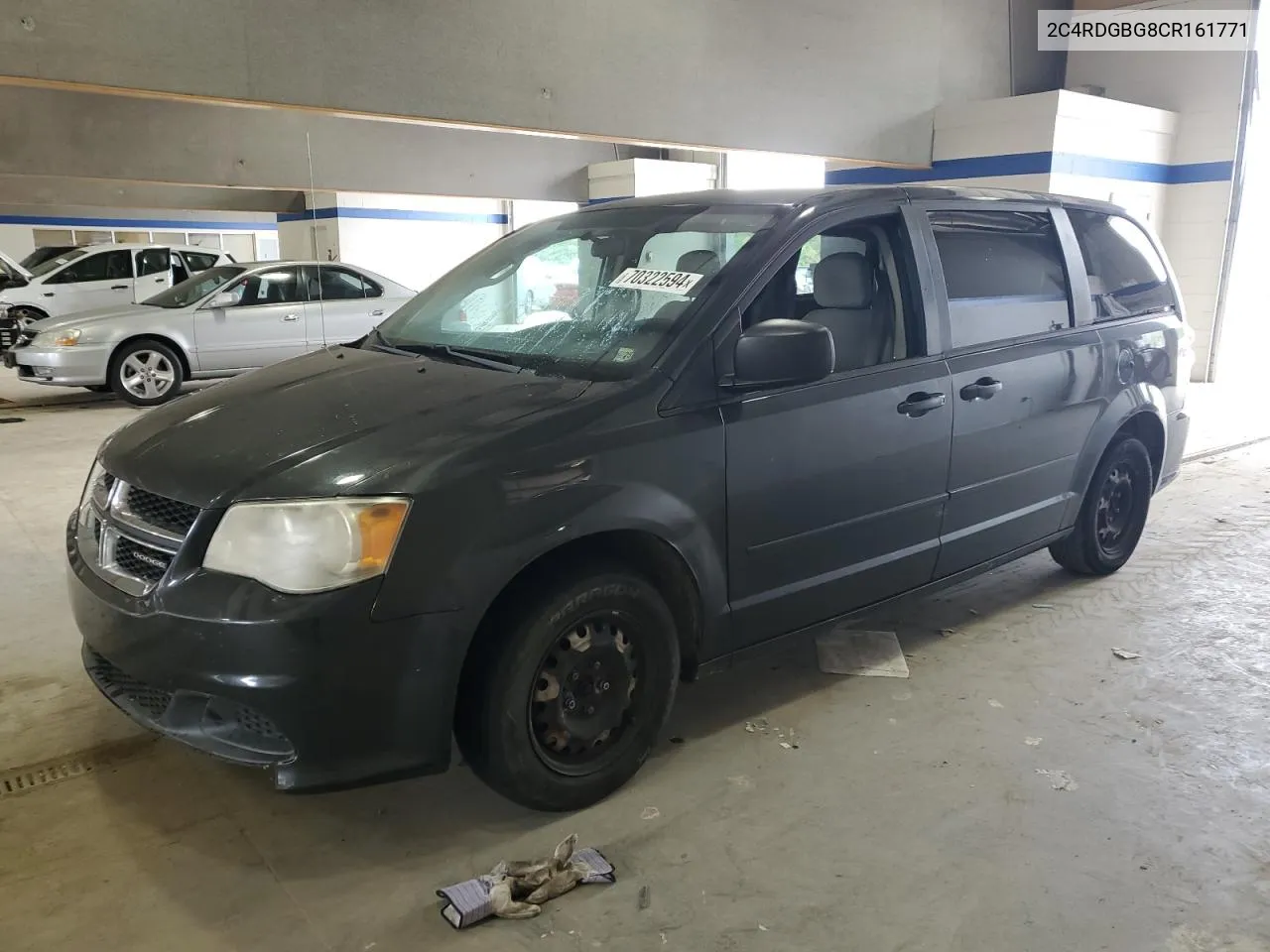 2012 Dodge Grand Caravan Se VIN: 2C4RDGBG8CR161771 Lot: 70322594