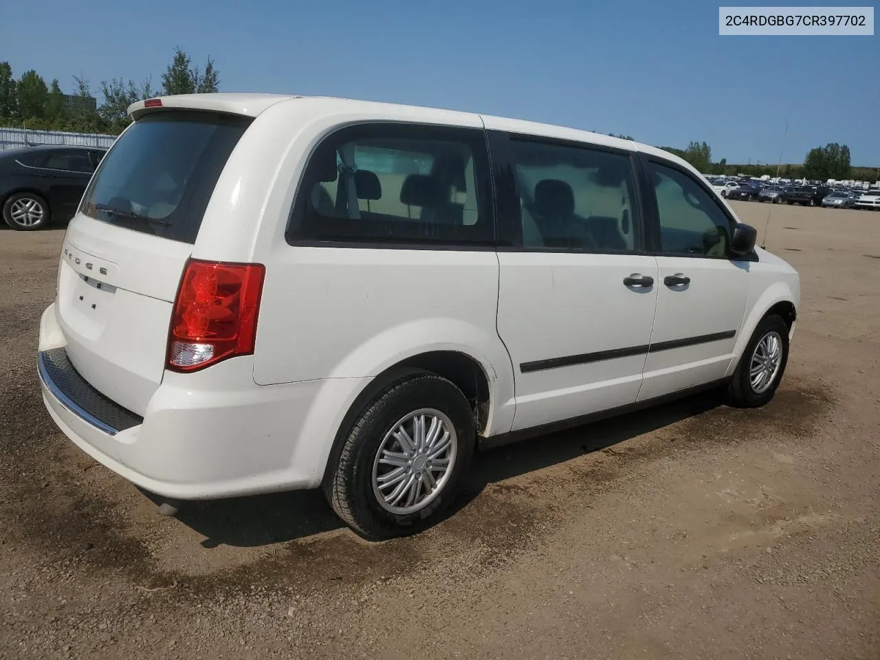 2012 Dodge Grand Caravan Se VIN: 2C4RDGBG7CR397702 Lot: 70369794