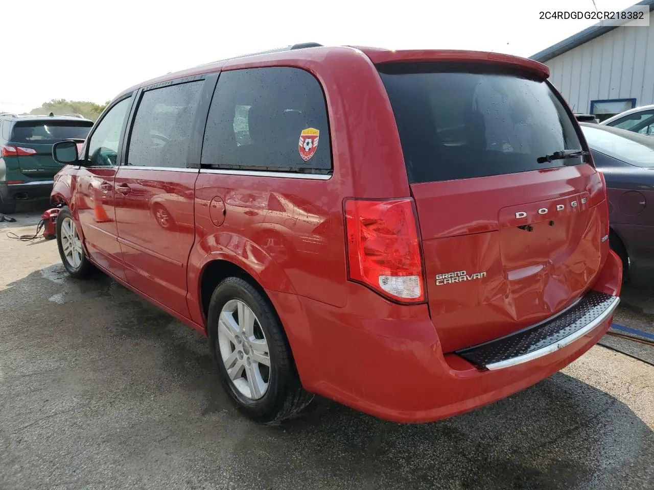 2012 Dodge Grand Caravan Crew VIN: 2C4RDGDG2CR218382 Lot: 70838124