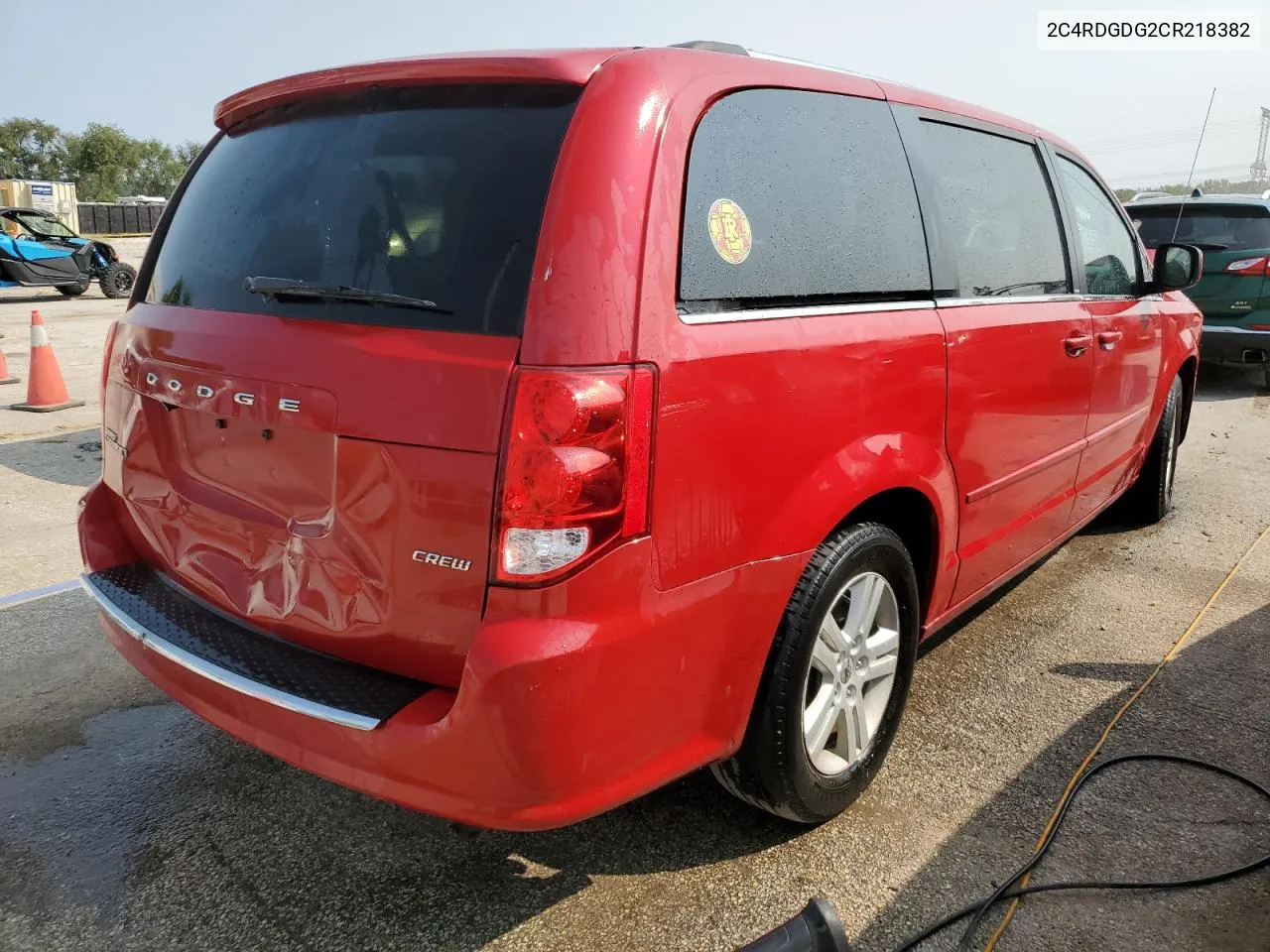 2012 Dodge Grand Caravan Crew VIN: 2C4RDGDG2CR218382 Lot: 70838124