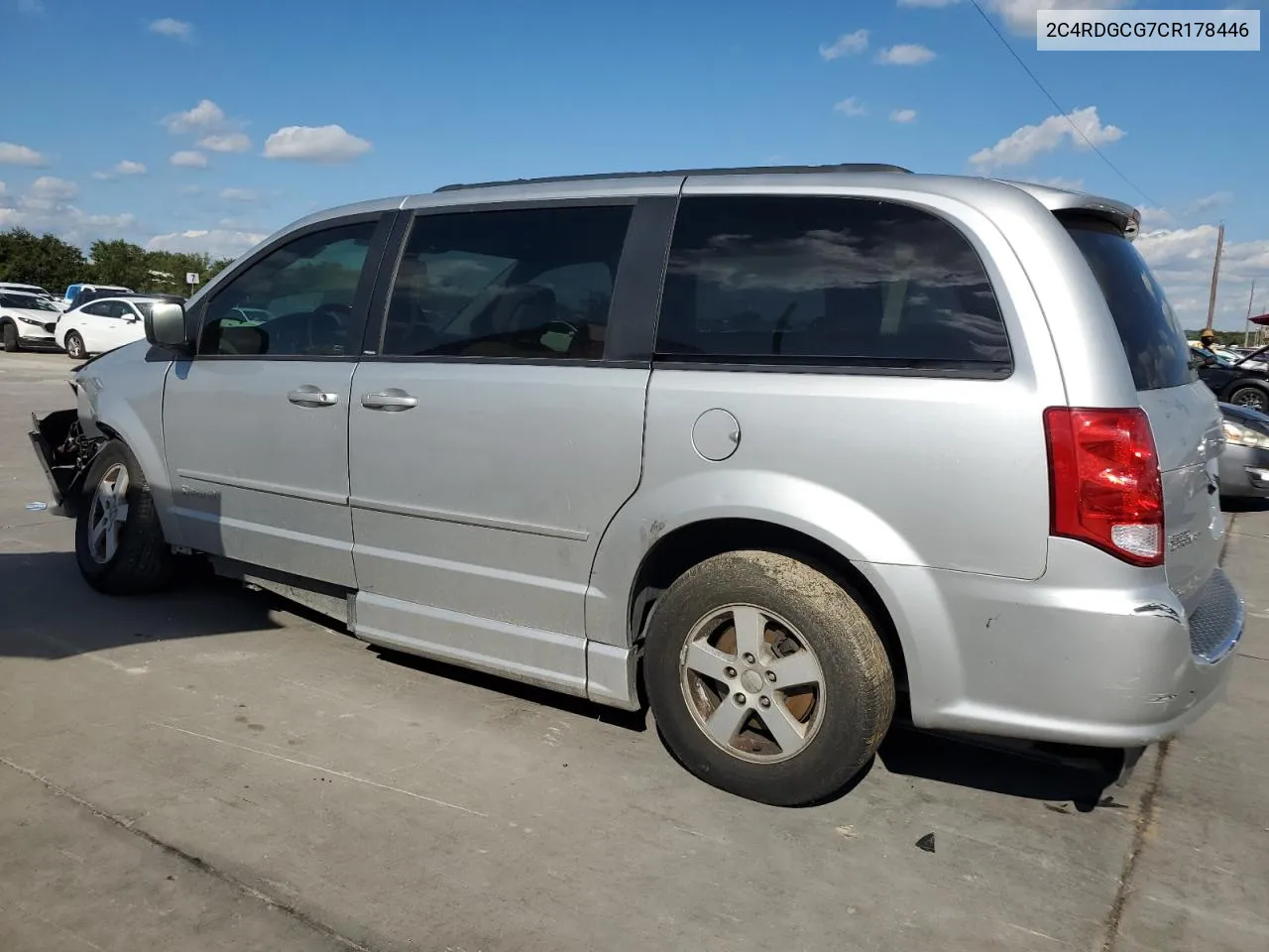 2012 Dodge Grand Caravan Sxt VIN: 2C4RDGCG7CR178446 Lot: 71018084