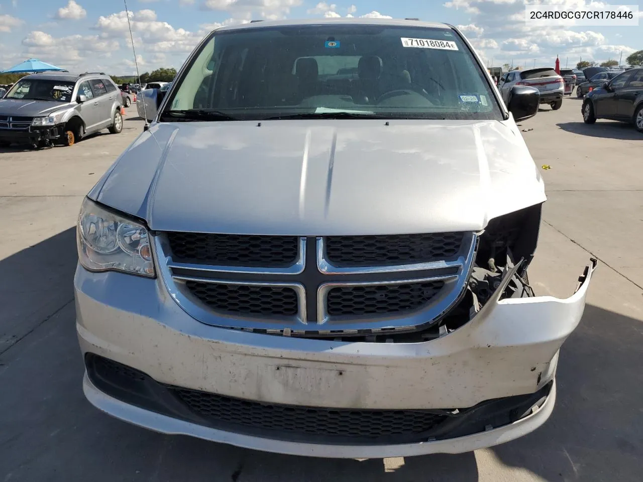 2C4RDGCG7CR178446 2012 Dodge Grand Caravan Sxt