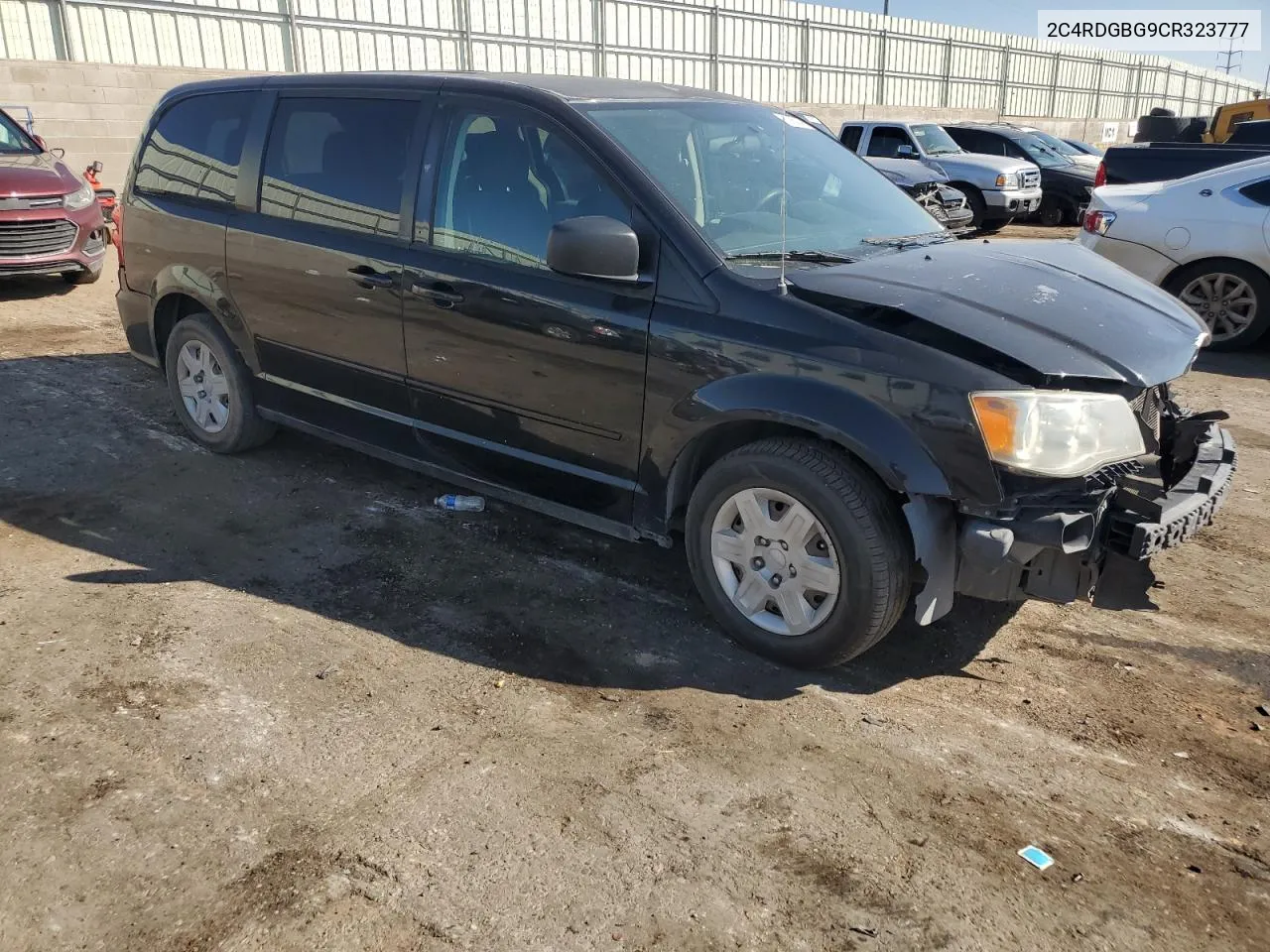 2012 Dodge Grand Caravan Se VIN: 2C4RDGBG9CR323777 Lot: 71216314