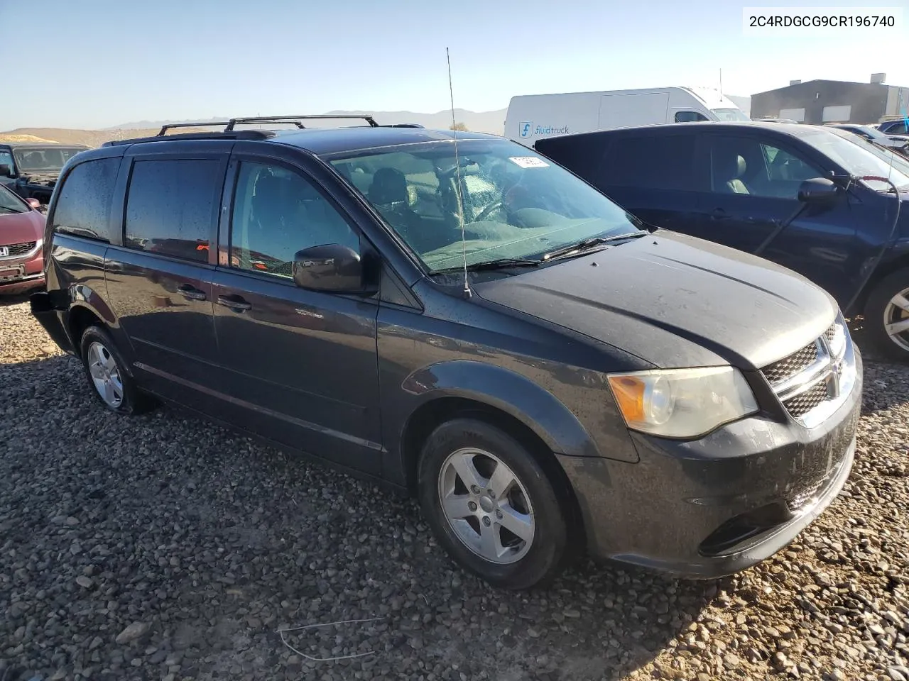 2012 Dodge Grand Caravan Sxt VIN: 2C4RDGCG9CR196740 Lot: 71459014