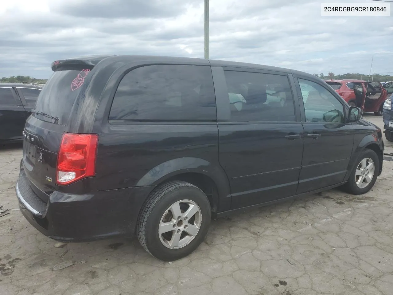 2012 Dodge Grand Caravan Se VIN: 2C4RDGBG9CR180846 Lot: 71465294