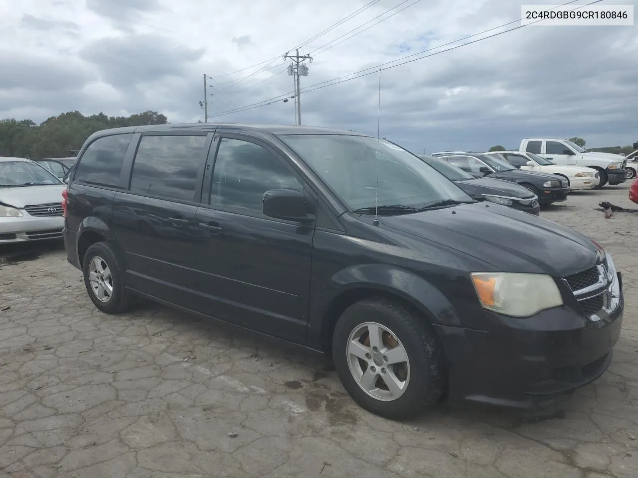 2012 Dodge Grand Caravan Se VIN: 2C4RDGBG9CR180846 Lot: 71465294