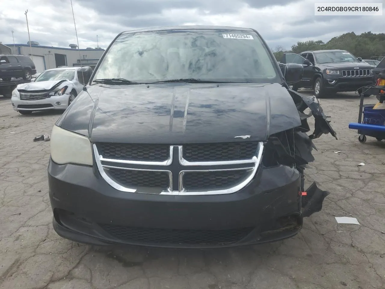 2012 Dodge Grand Caravan Se VIN: 2C4RDGBG9CR180846 Lot: 71465294