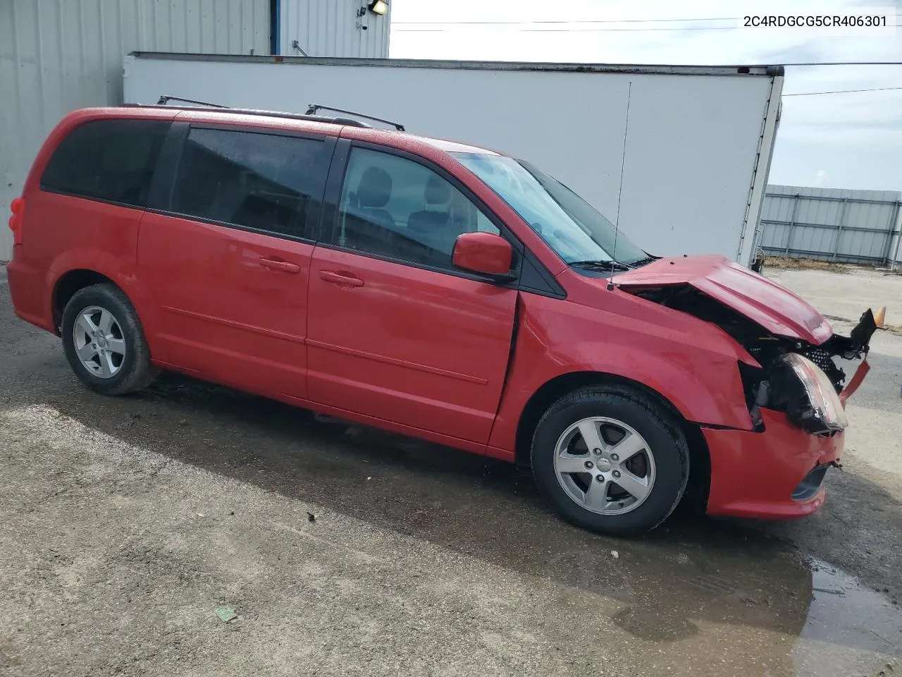 2012 Dodge Grand Caravan Sxt VIN: 2C4RDGCG5CR406301 Lot: 71591164