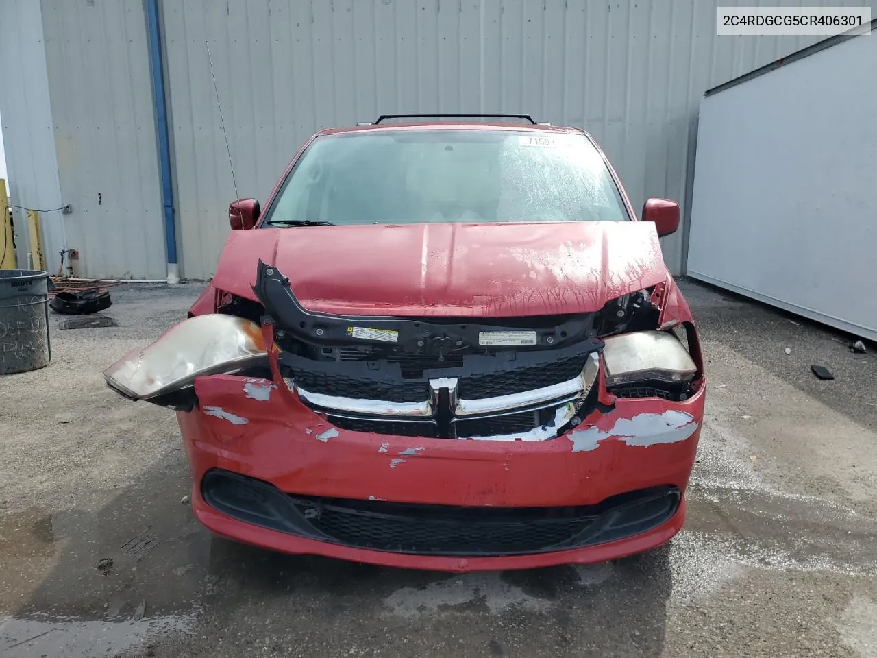 2012 Dodge Grand Caravan Sxt VIN: 2C4RDGCG5CR406301 Lot: 71591164