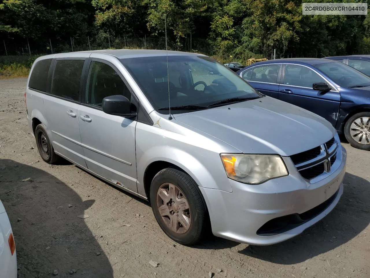 2C4RDGBGXCR104410 2012 Dodge Grand Caravan Se