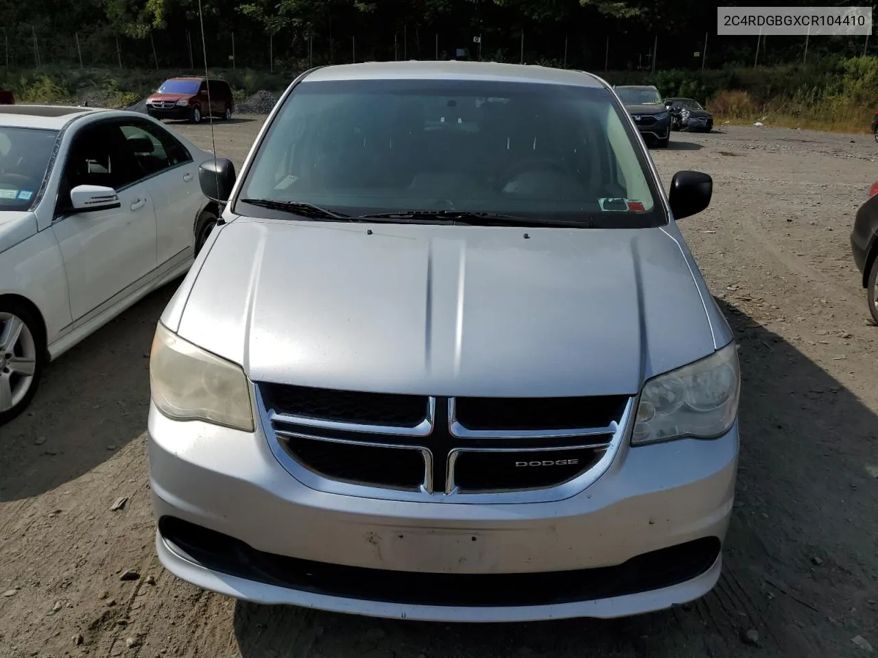 2012 Dodge Grand Caravan Se VIN: 2C4RDGBGXCR104410 Lot: 71844354