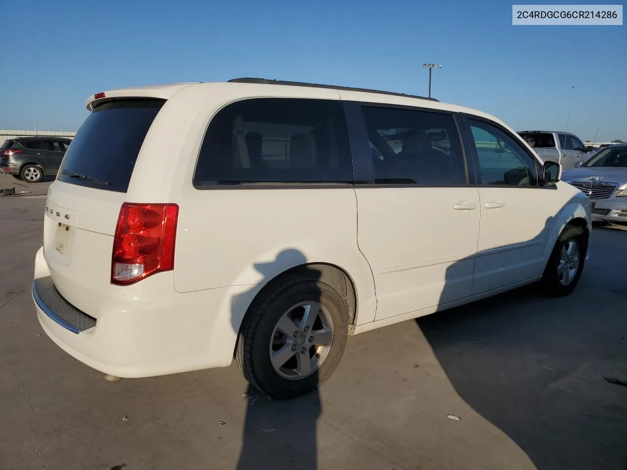 2C4RDGCG6CR214286 2012 Dodge Grand Caravan Sxt