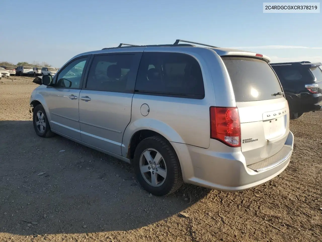 2C4RDGCGXCR378219 2012 Dodge Grand Caravan Sxt