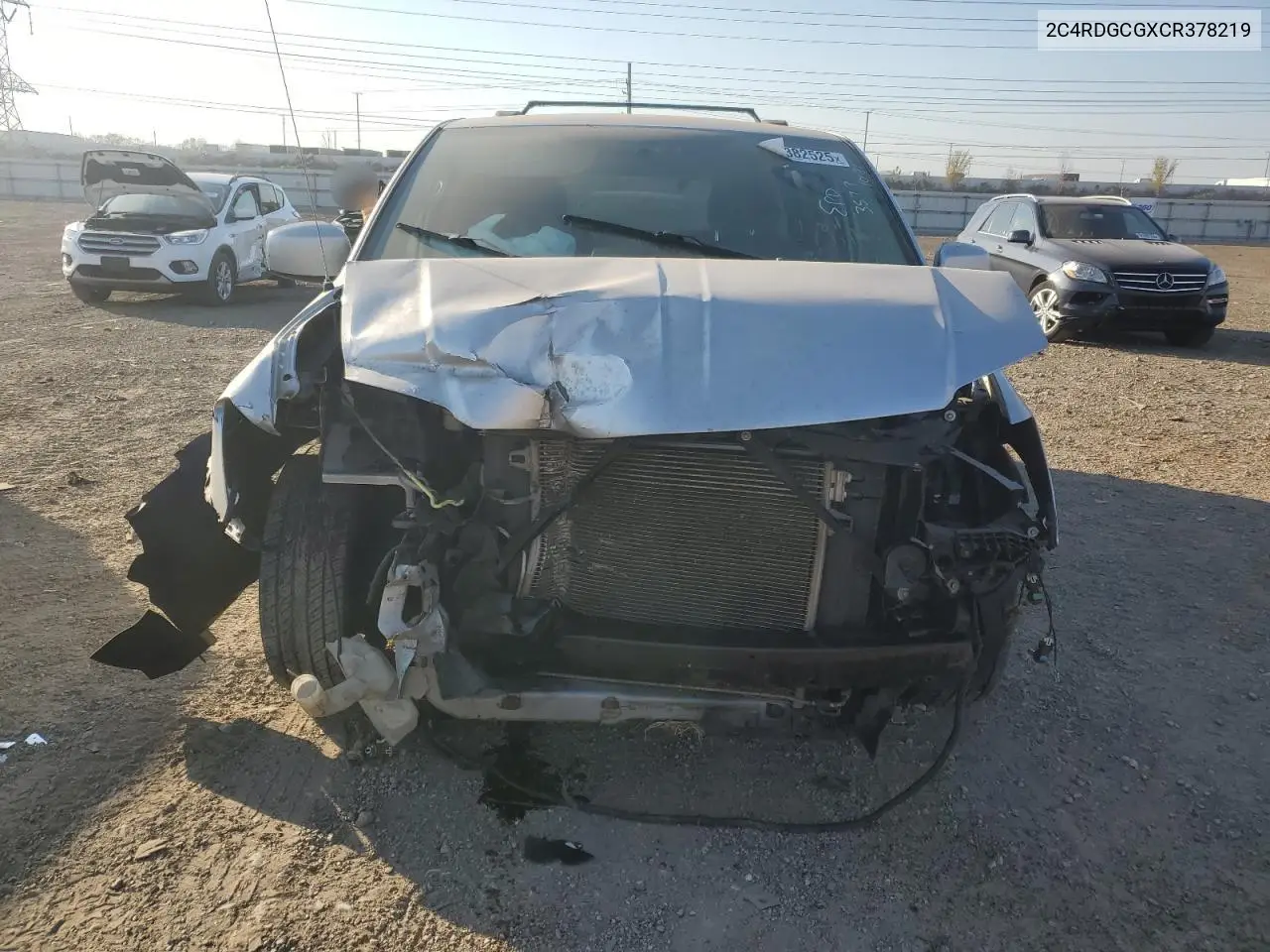 2C4RDGCGXCR378219 2012 Dodge Grand Caravan Sxt