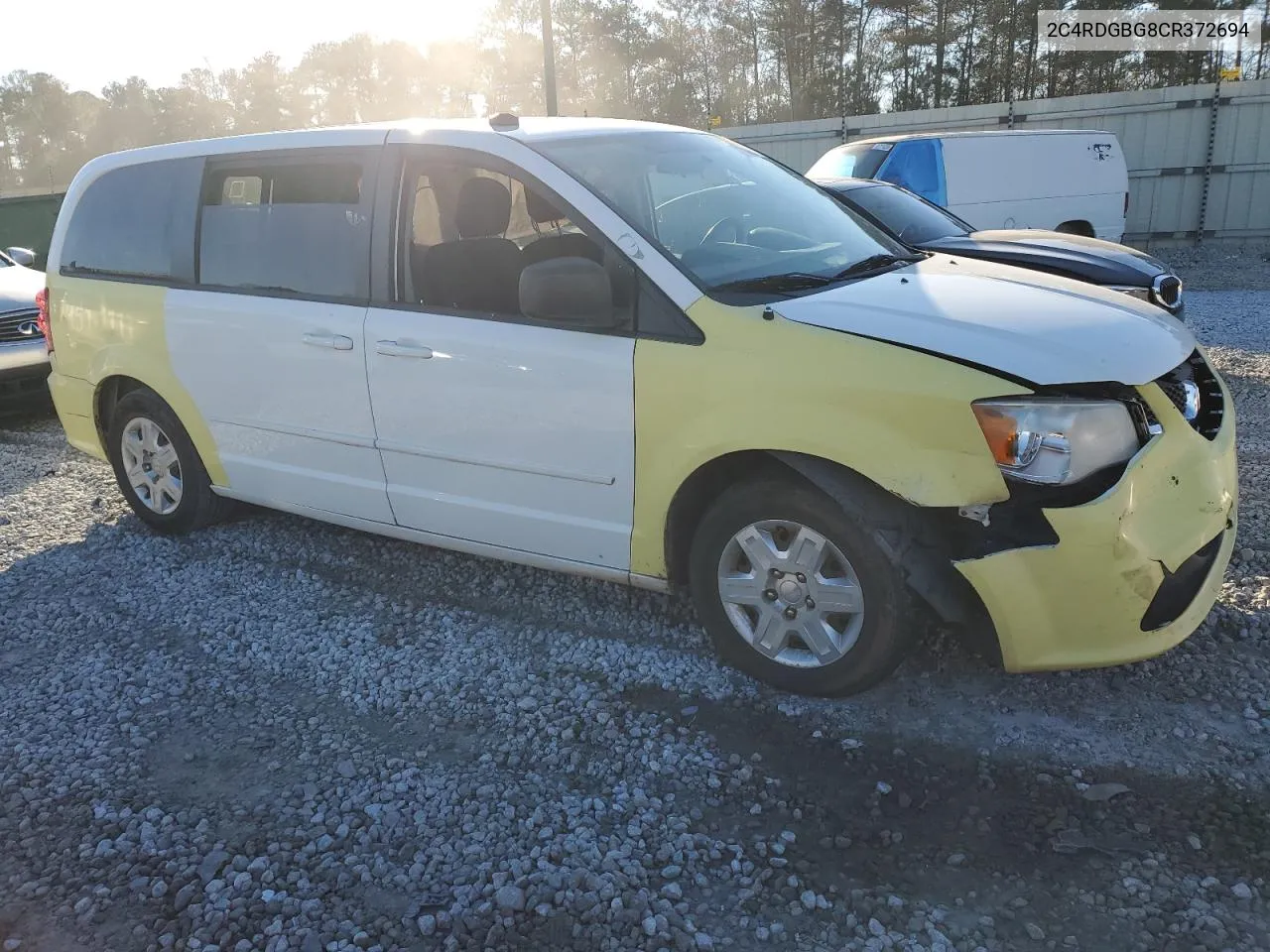 2C4RDGBG8CR372694 2012 Dodge Grand Caravan Se