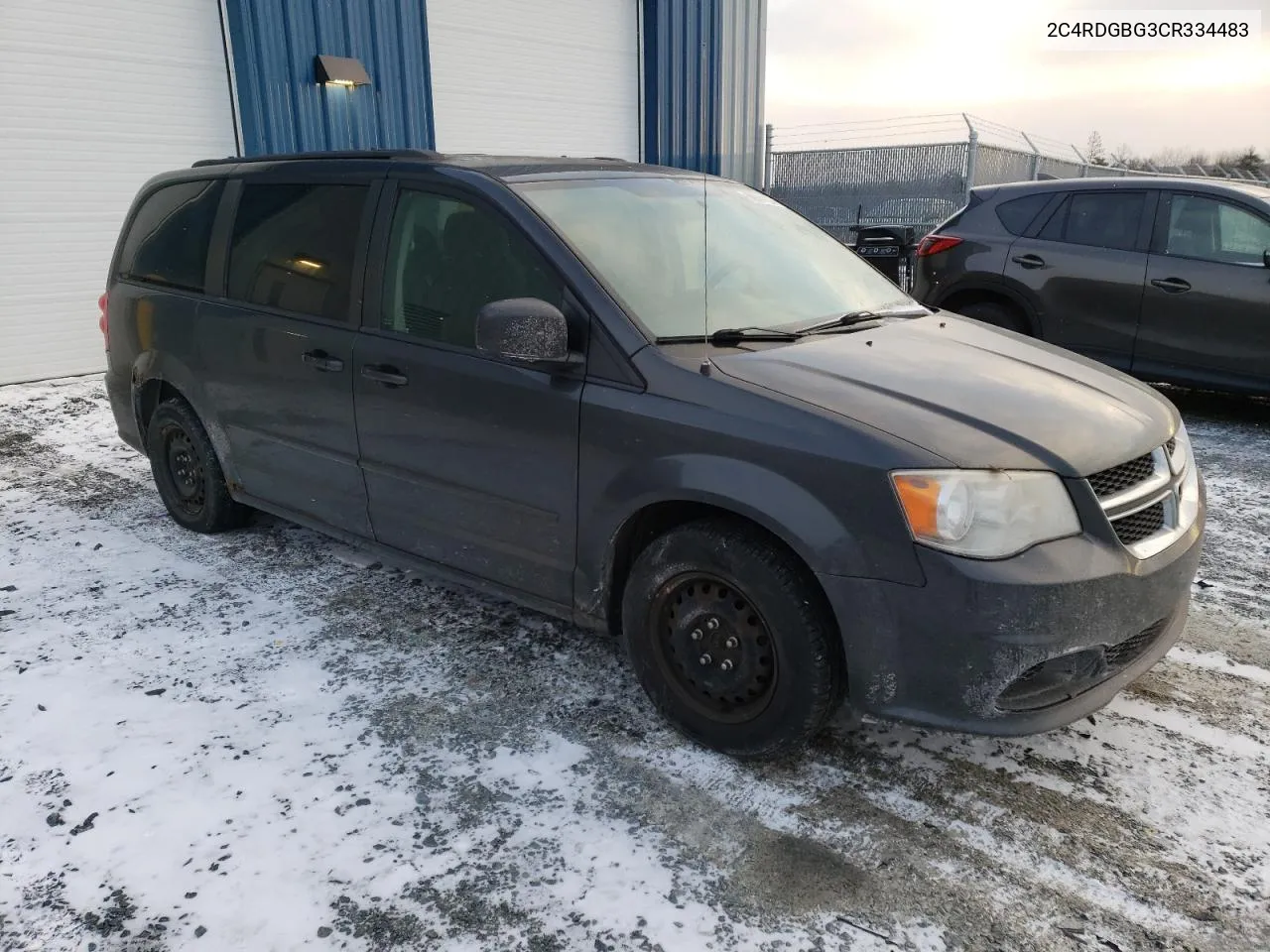 2012 Dodge Grand Caravan Se VIN: 2C4RDGBG3CR334483 Lot: 80944163