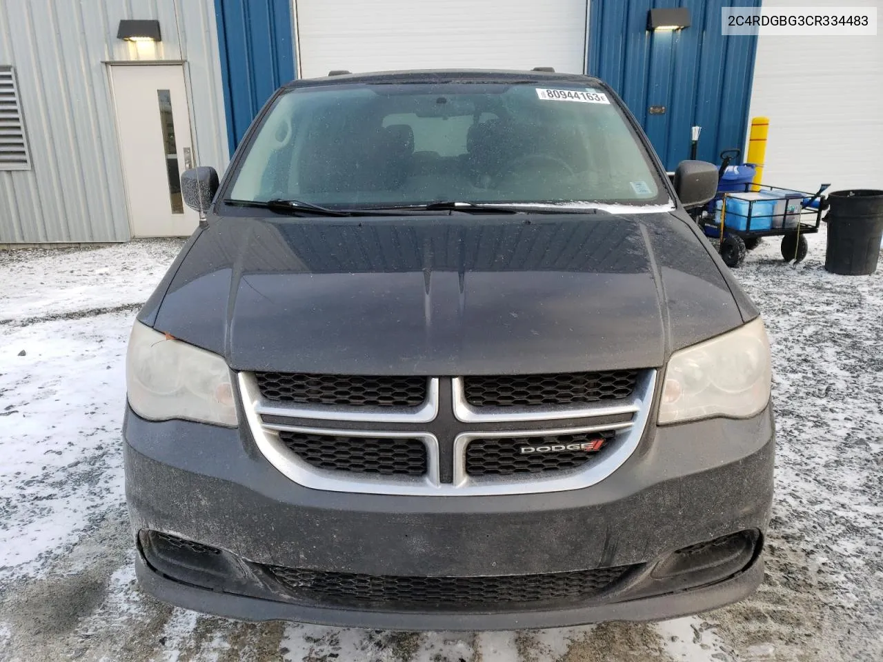 2012 Dodge Grand Caravan Se VIN: 2C4RDGBG3CR334483 Lot: 80944163