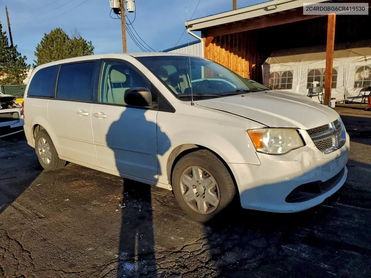2C4RDGBG6CR419530 2012 Dodge Grand Caravan Se