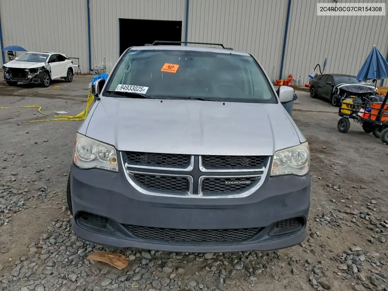 2C4RDGCG7CR154308 2012 Dodge Grand Caravan Sxt