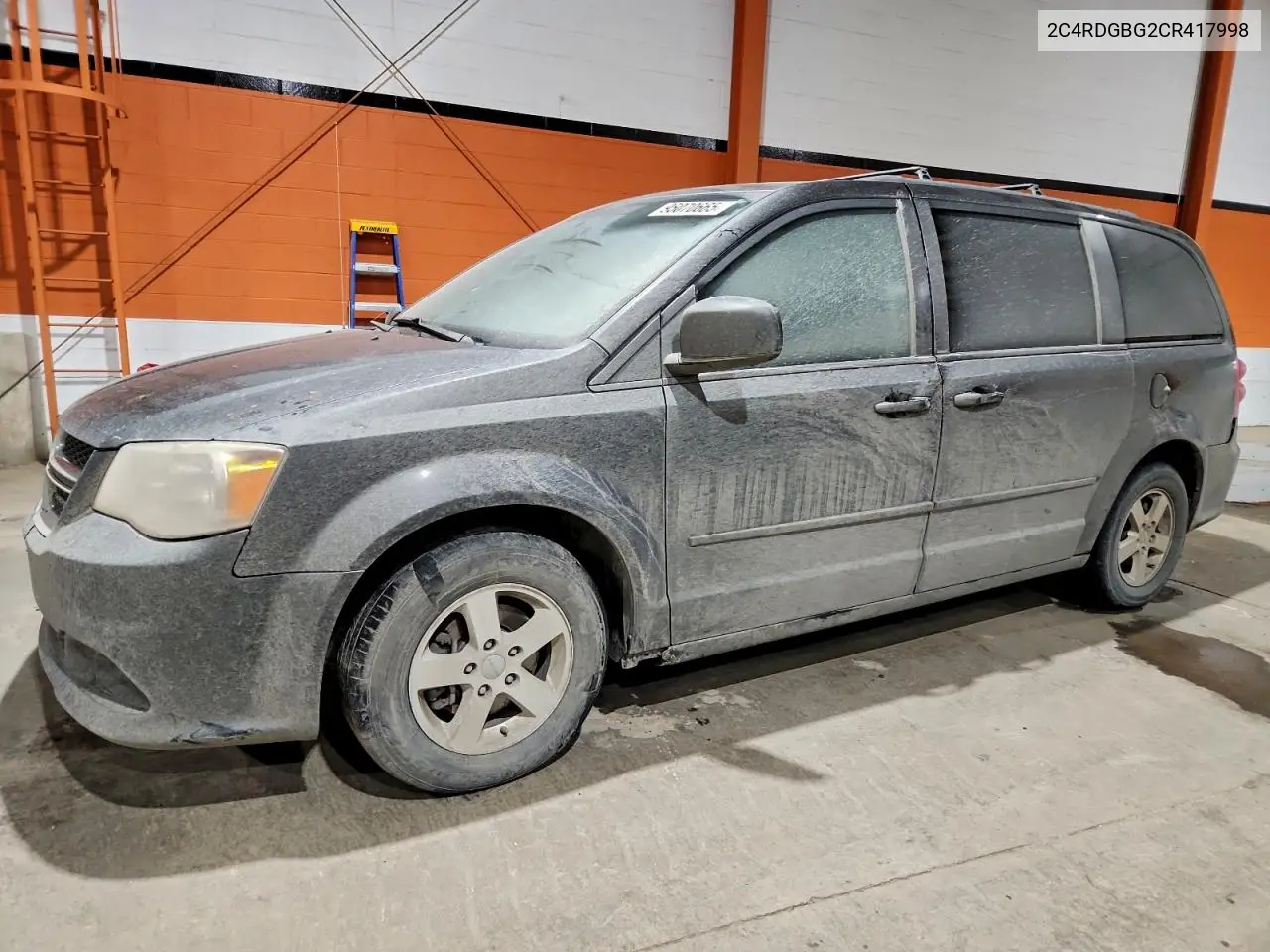 2C4RDGBG2CR417998 2012 Dodge Grand Caravan Se