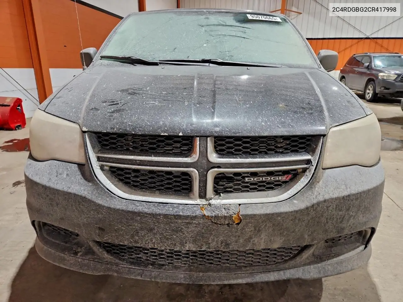 2C4RDGBG2CR417998 2012 Dodge Grand Caravan Se