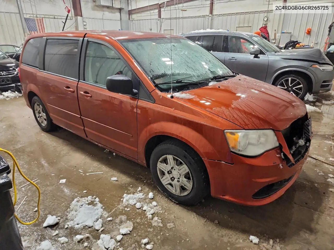 2C4RDGBG6CR265725 2012 Dodge Grand Caravan Se