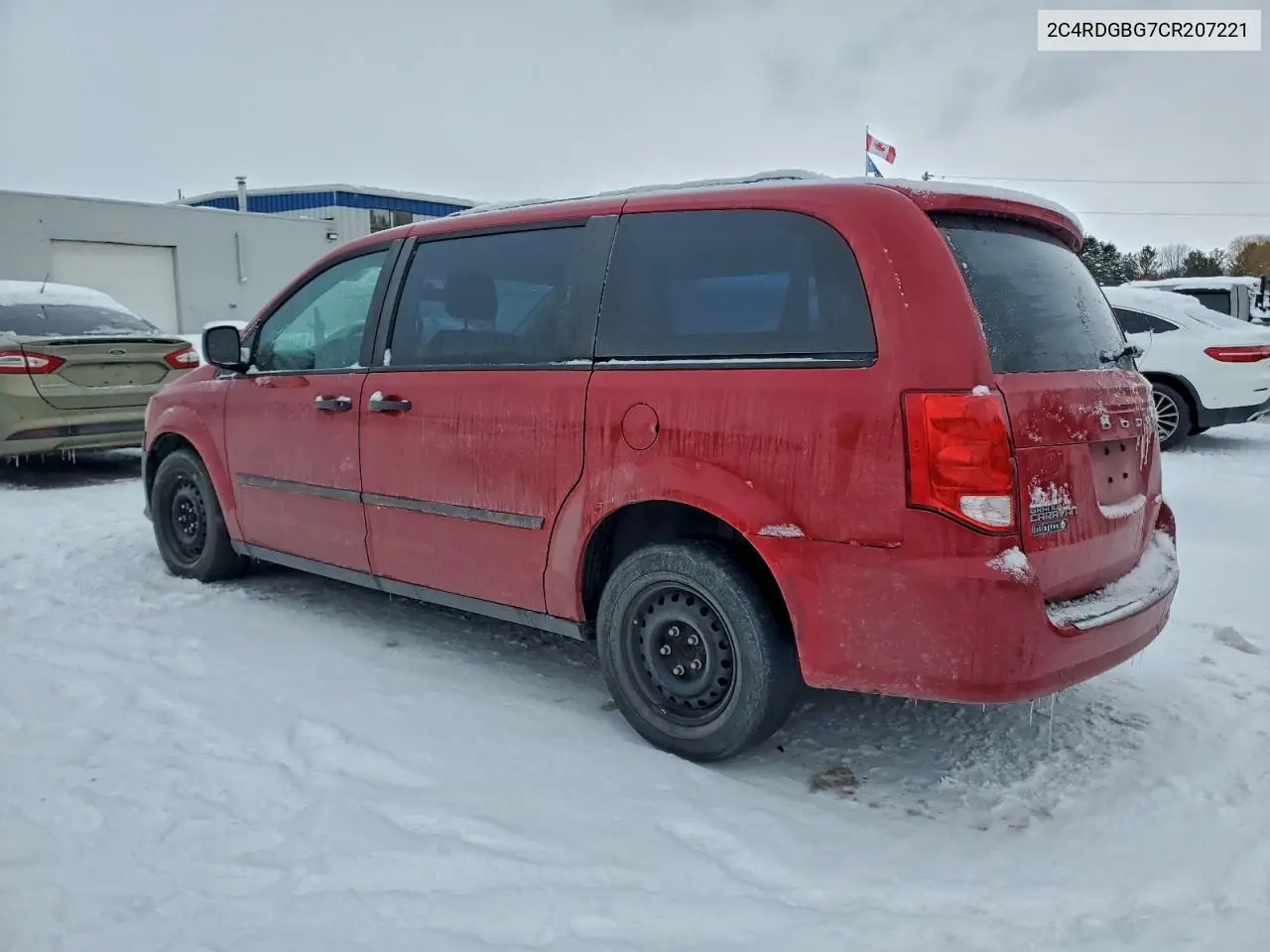 2C4RDGBG7CR207221 2012 Dodge Grand Caravan Se